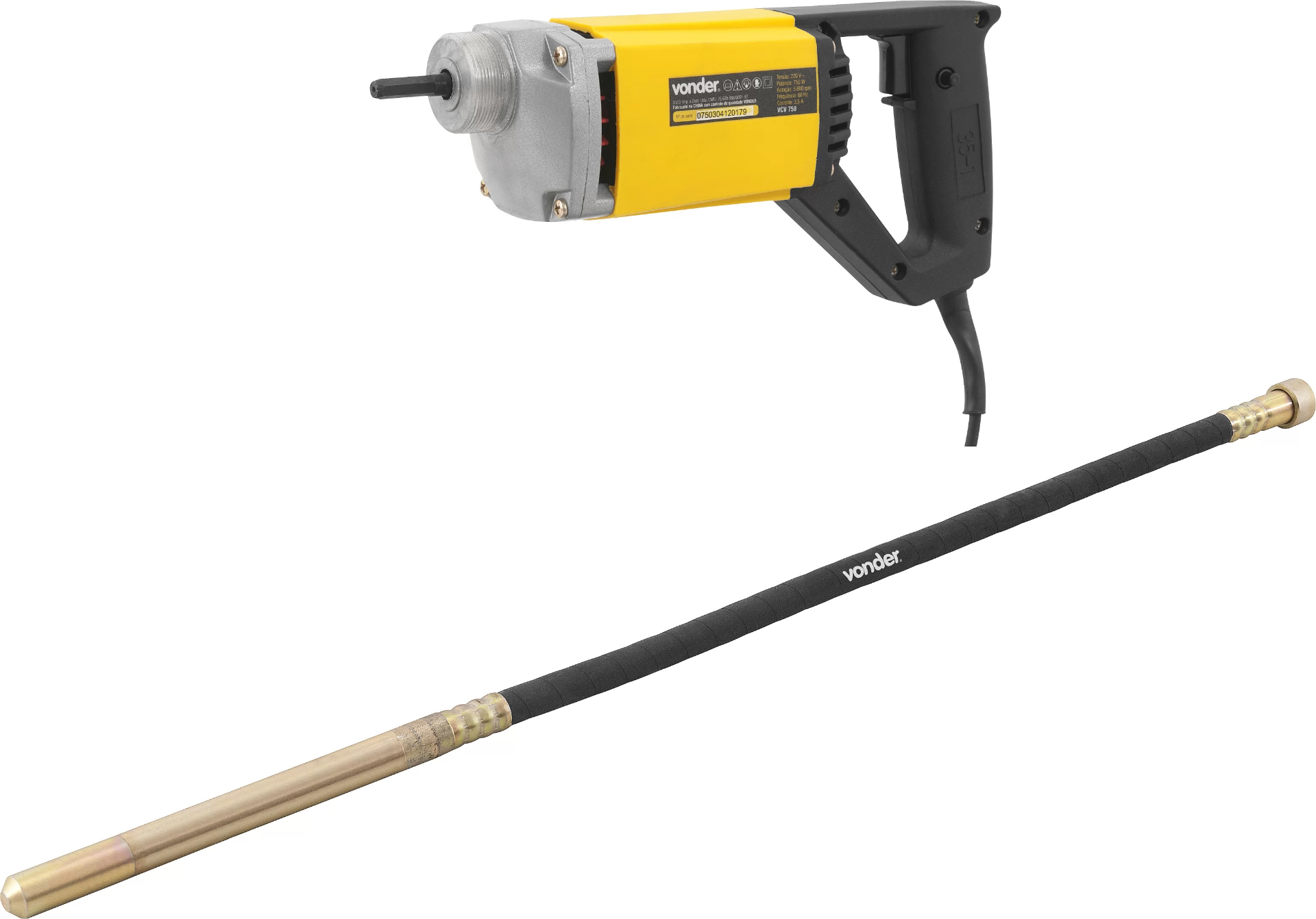 Vibrador de Concreto